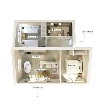Casa O' - Moderne Mit Grosser Terrasse Und Privatem Swimmingpool