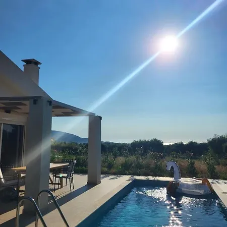 Villa Casa O' - Moderne Mit Grosser Terrasse Und Privatem Swimmingpool Skala Potamia (Thasos)