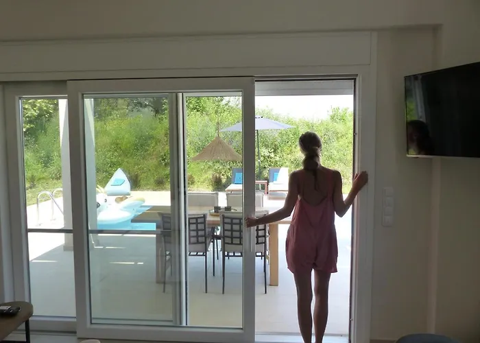 Casa O' - Moderne Mit Grosser Terrasse Und Privatem Swimmingpool 스칼라 포타미아스