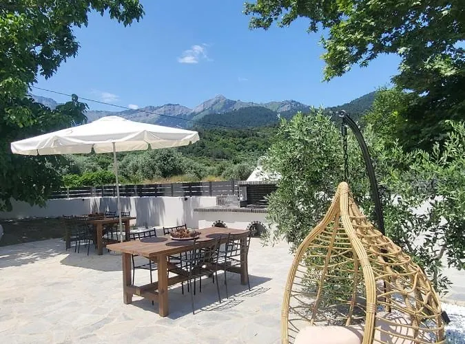 빌라 Casa O' - Moderne Mit Grosser Terrasse Und Privatem Swimmingpool 스칼라 포타미아스